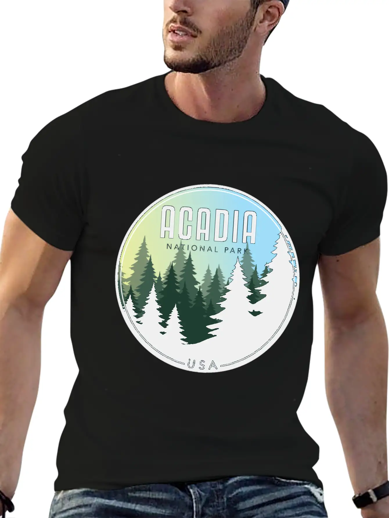 Acadia National Park - USA Soft Cotton Short Sleeve Tee – Unisex Wardrobe Staple