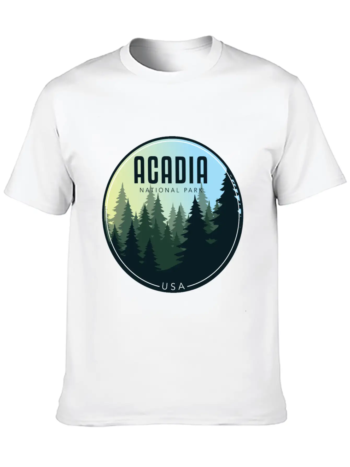 Acadia National Park - USA Soft Cotton Short Sleeve Tee – Unisex Wardrobe Staple