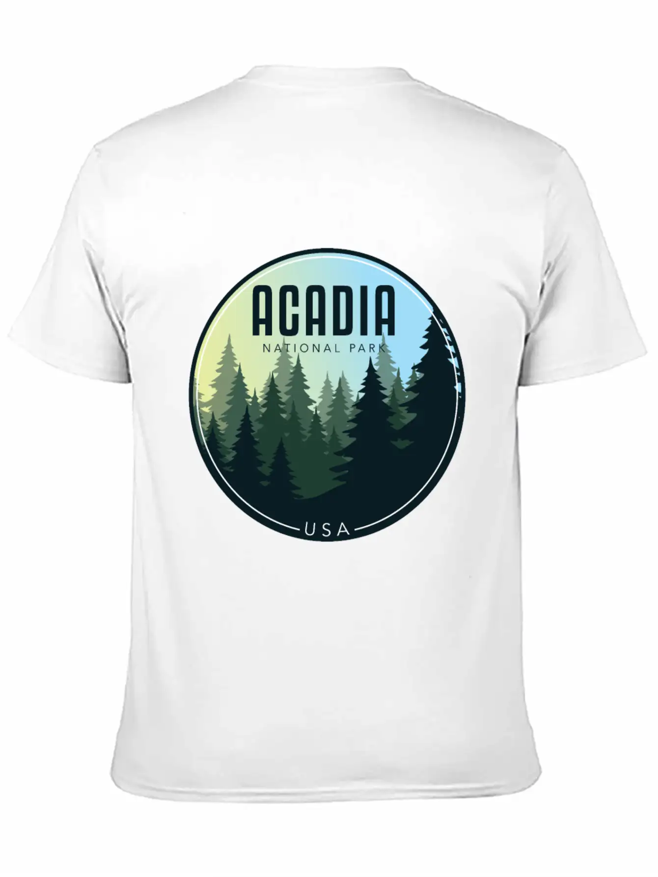 Acadia National Park - USA Soft Cotton Short Sleeve Tee – Unisex Wardrobe Staple