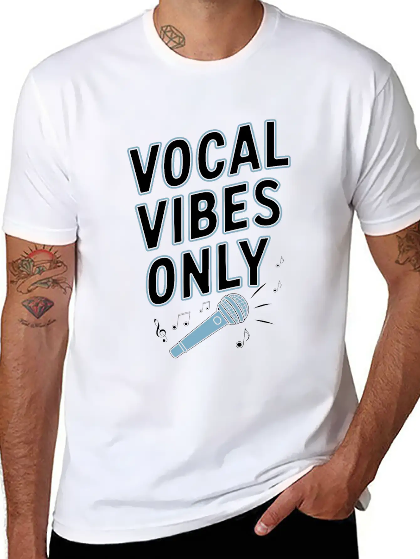 Acapella Group Vocal Harmony Singing Performane Basic Graphic T-Shirt – Daily Comfort In Soft Cotton