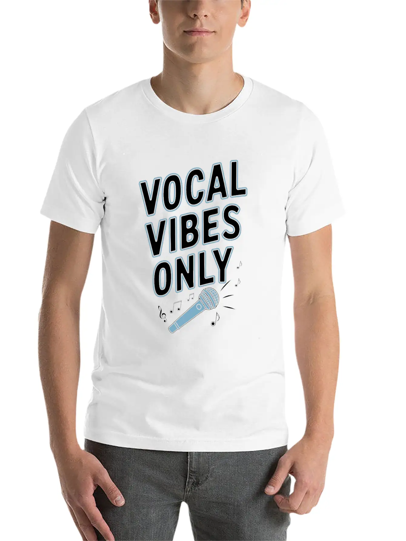 Acapella Group Vocal Harmony Singing Performane Basic Graphic T-Shirt – Daily Comfort In Soft Cotton