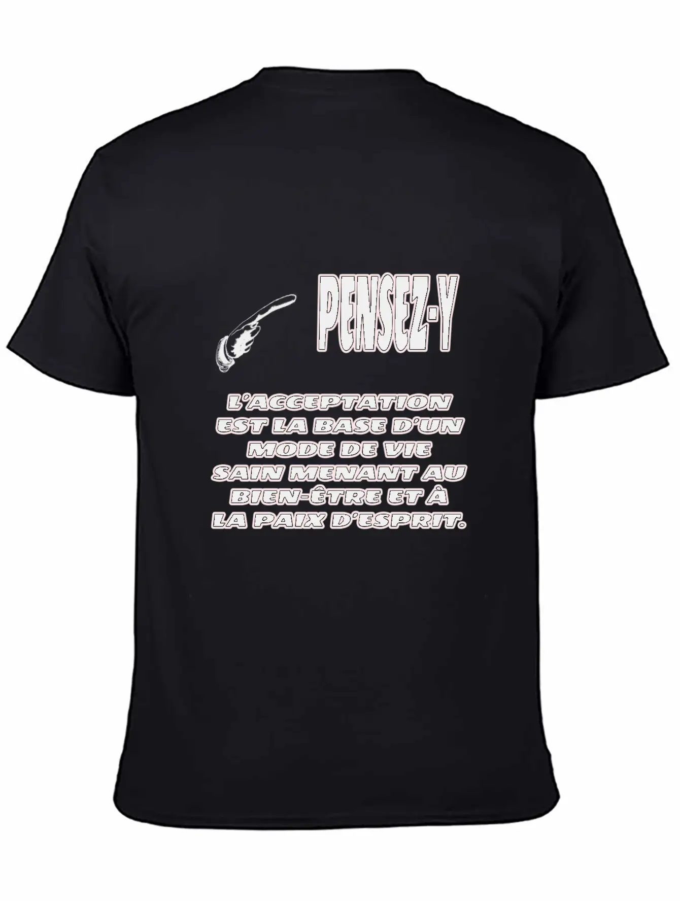 Acceptance Is Well-being Lightweight Cotton T-Shirt – Daily Comfort Graphic Shirt