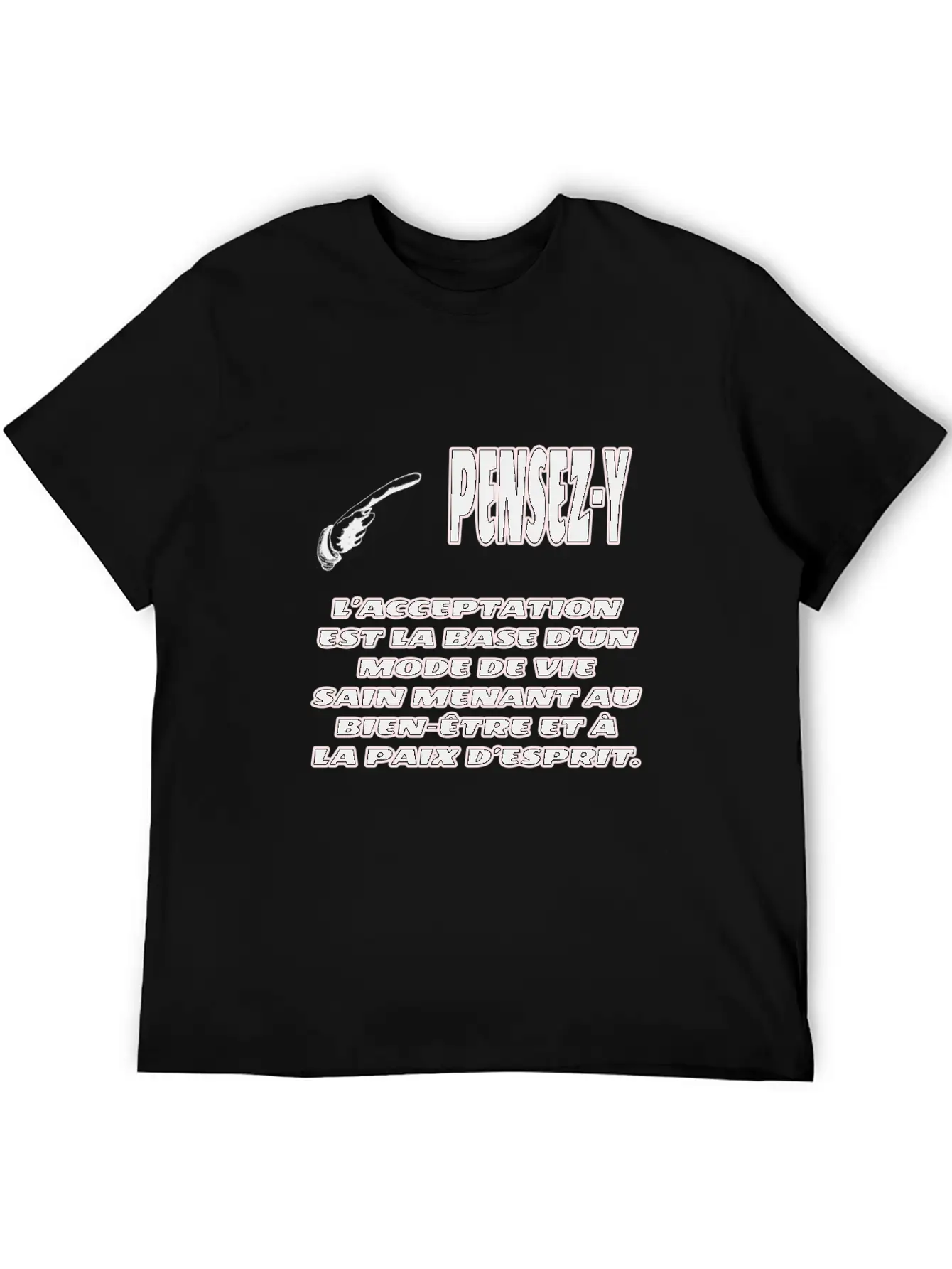 Acceptance Is Well-being Lightweight Cotton T-Shirt – Daily Comfort Graphic Shirt