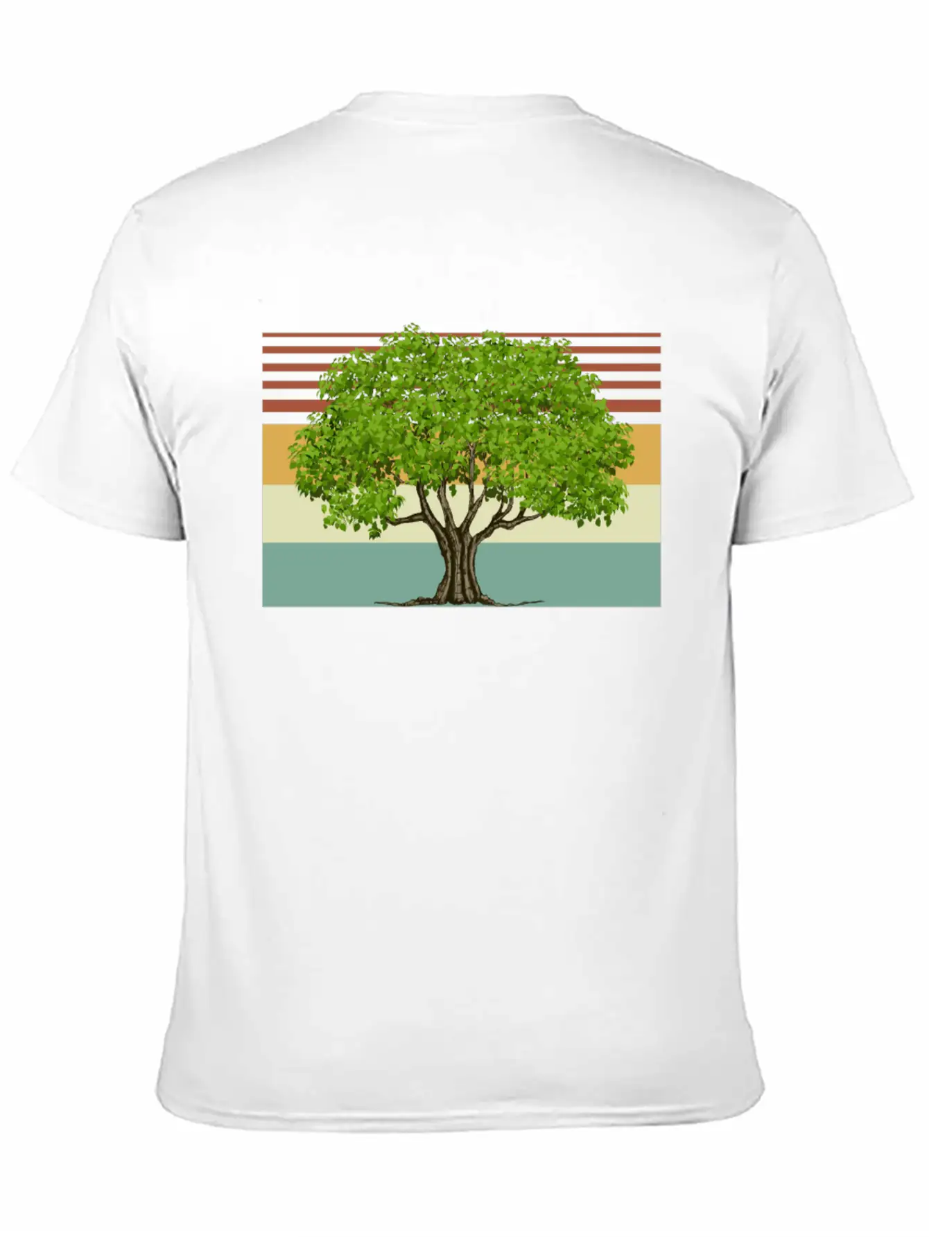 Acorn Tree Matching Lightweight Cotton T-Shirt – Daily Comfort Graphic Shirt