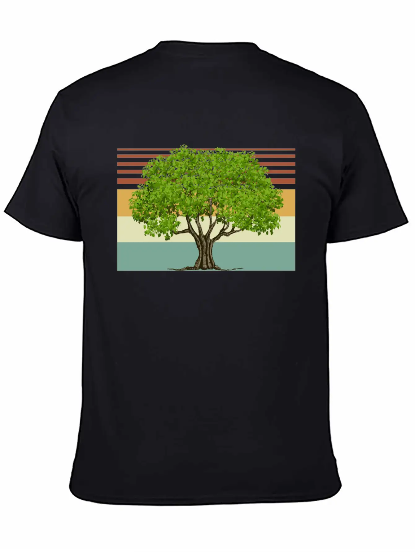 Acorn Tree Matching Lightweight Cotton T-Shirt – Daily Comfort Graphic Shirt