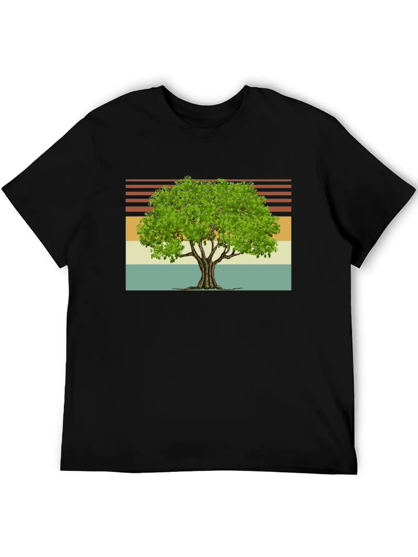 Acorn Tree Matching Lightweight Cotton T-Shirt – Daily Comfort Graphic Shirt