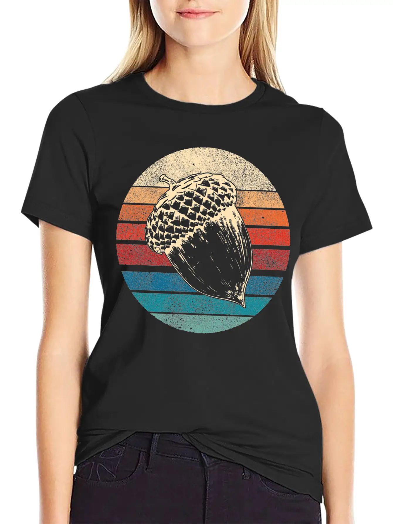 Acorn Unisex Casual T-Shirt – Clean Design For Daily Comfort