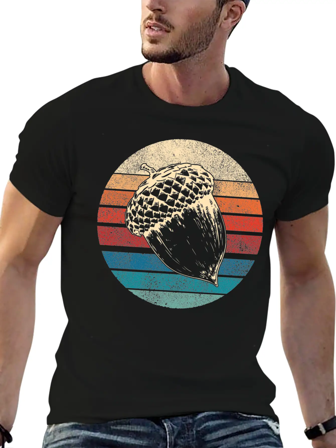 Acorn Unisex Casual T-Shirt – Clean Design For Daily Comfort