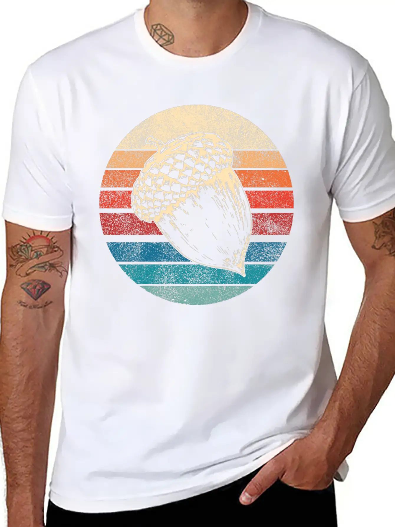 Acorn Unisex Casual T-Shirt – Clean Design For Daily Comfort