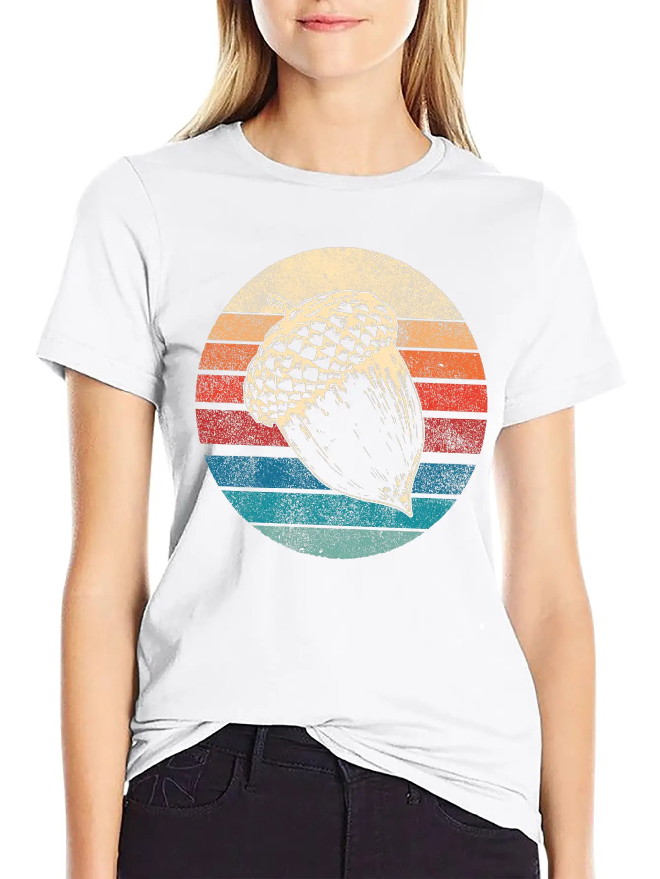 Acorn Unisex Casual T-Shirt – Clean Design For Daily Comfort