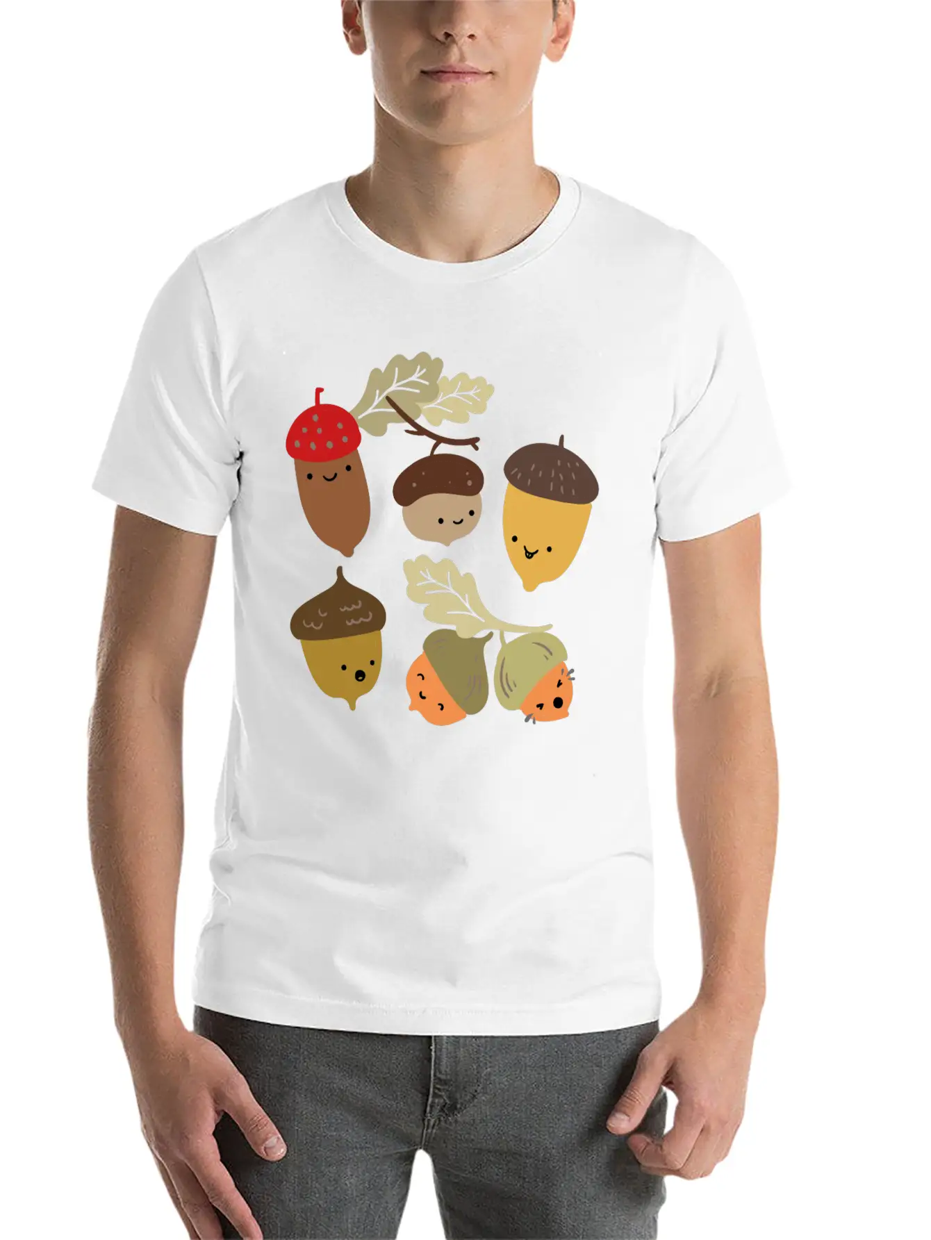 Acorns Basic Graphic T-Shirt – Daily Comfort In Soft Cotton