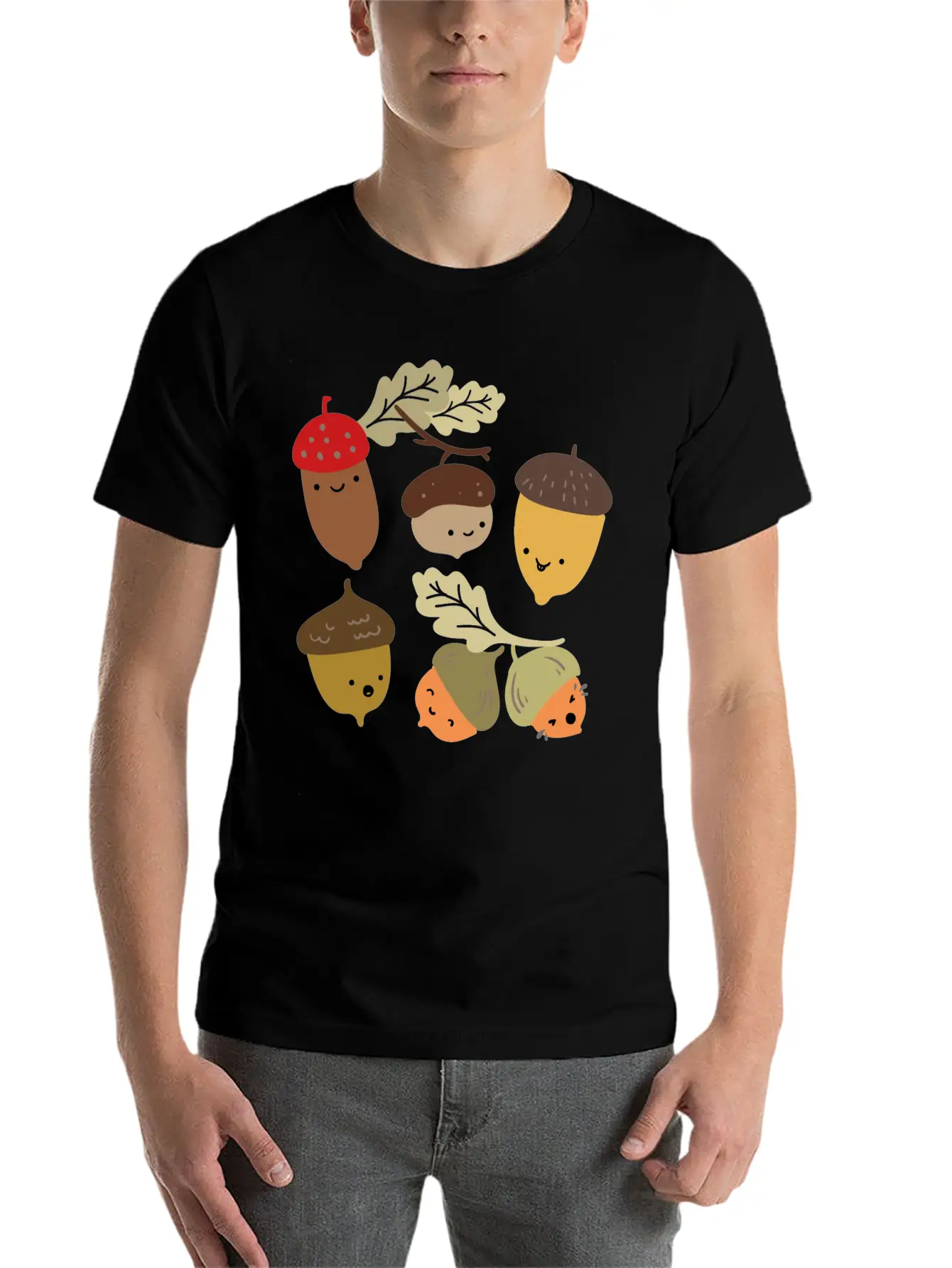 Acorns Basic Graphic T-Shirt – Daily Comfort In Soft Cotton