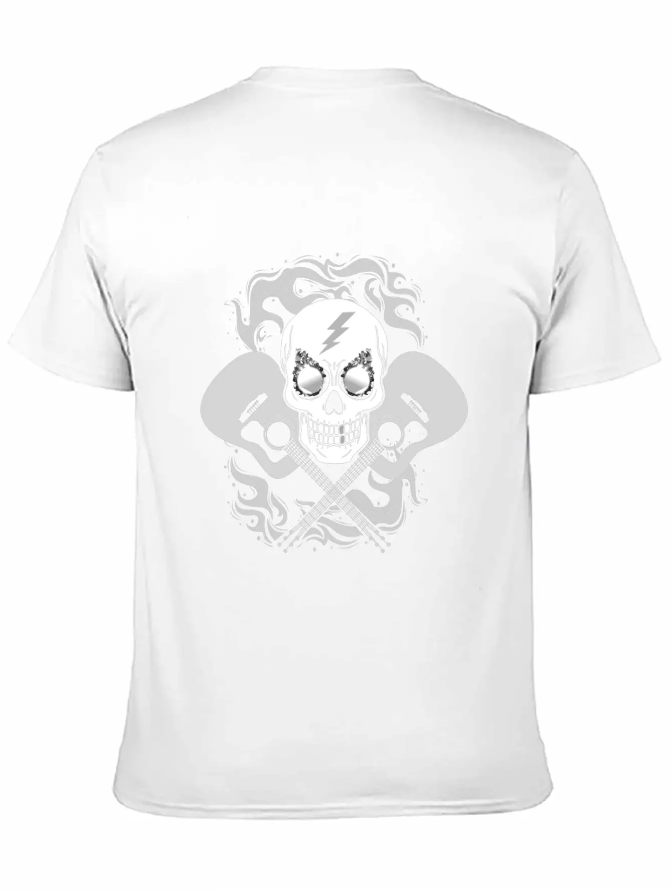 Acoustic Guitar Unisex Casual T-Shirt ��� Clean Design For Daily Comfort