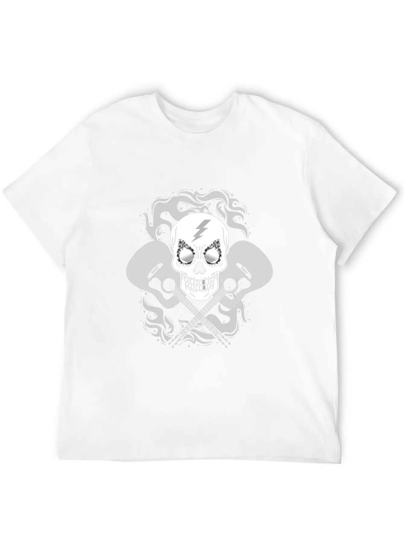 Acoustic Guitar Unisex Casual T-Shirt ��� Clean Design For Daily Comfort