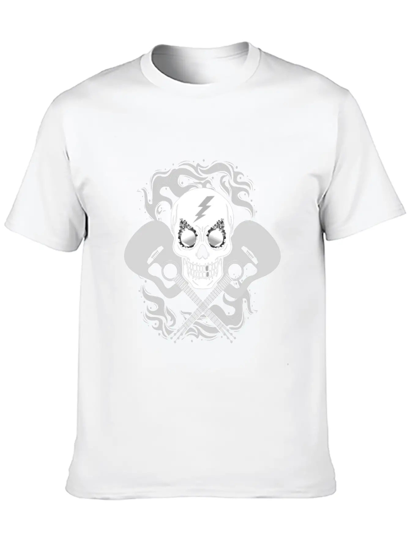 Acoustic Guitar Unisex Casual T-Shirt ��� Clean Design For Daily Comfort