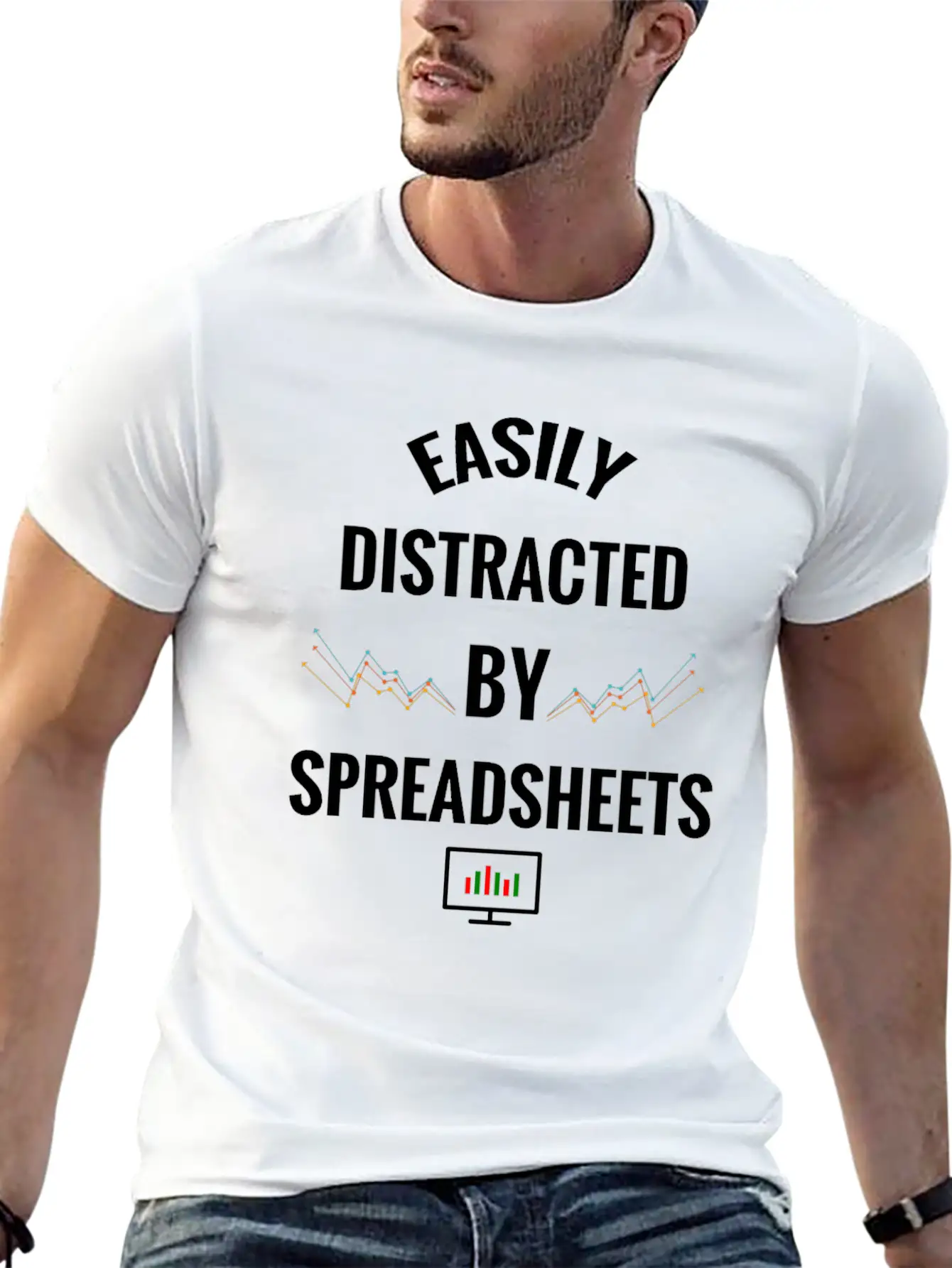 Actuary Gift Actuarial Insurance Math Spreadsheet Lightweight Cotton T-Shirt – Daily Comfort Graphic Shirt