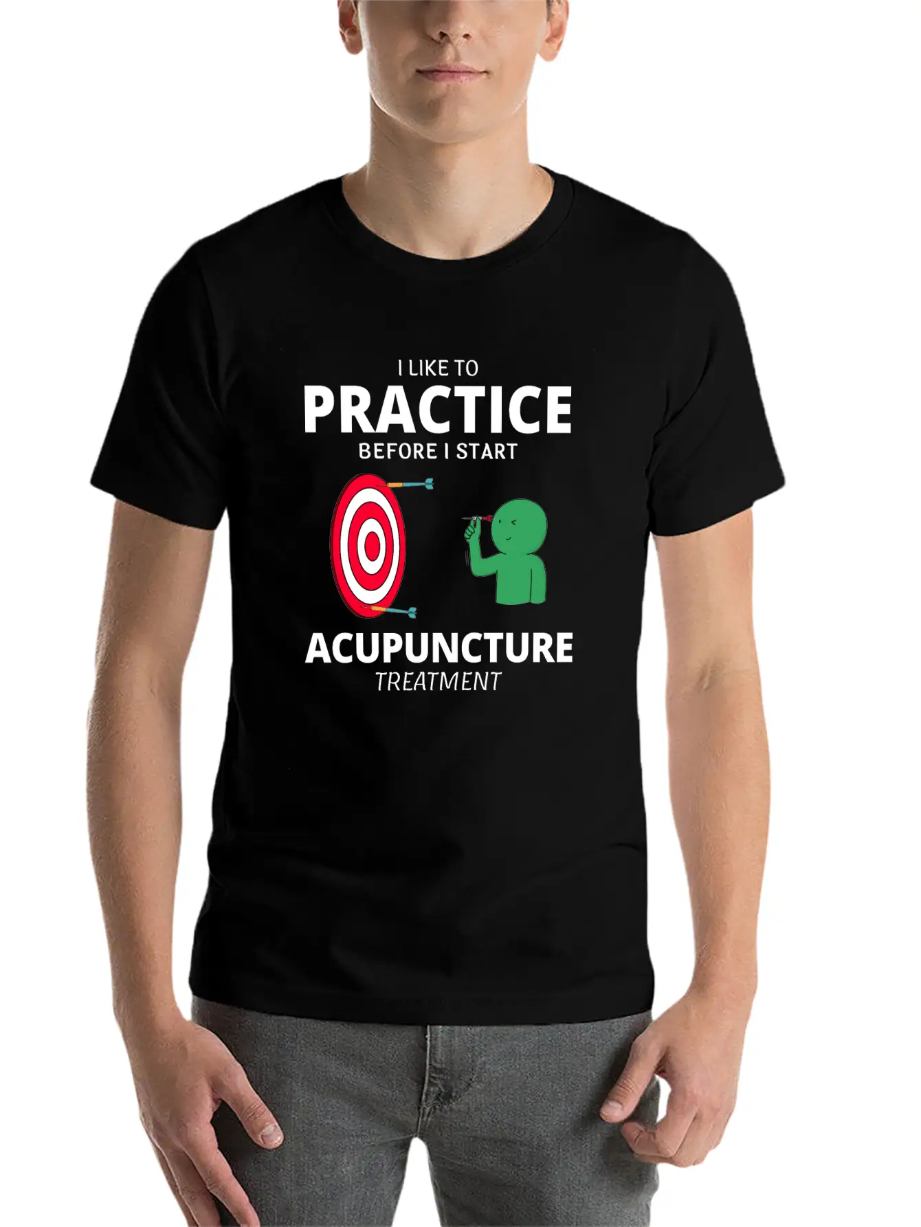 Acupuncture Acupuncturist Chinese Medicine Funny Classic Fit Graphic Tee For Daily Comfort – Unisex Cotton Shirt