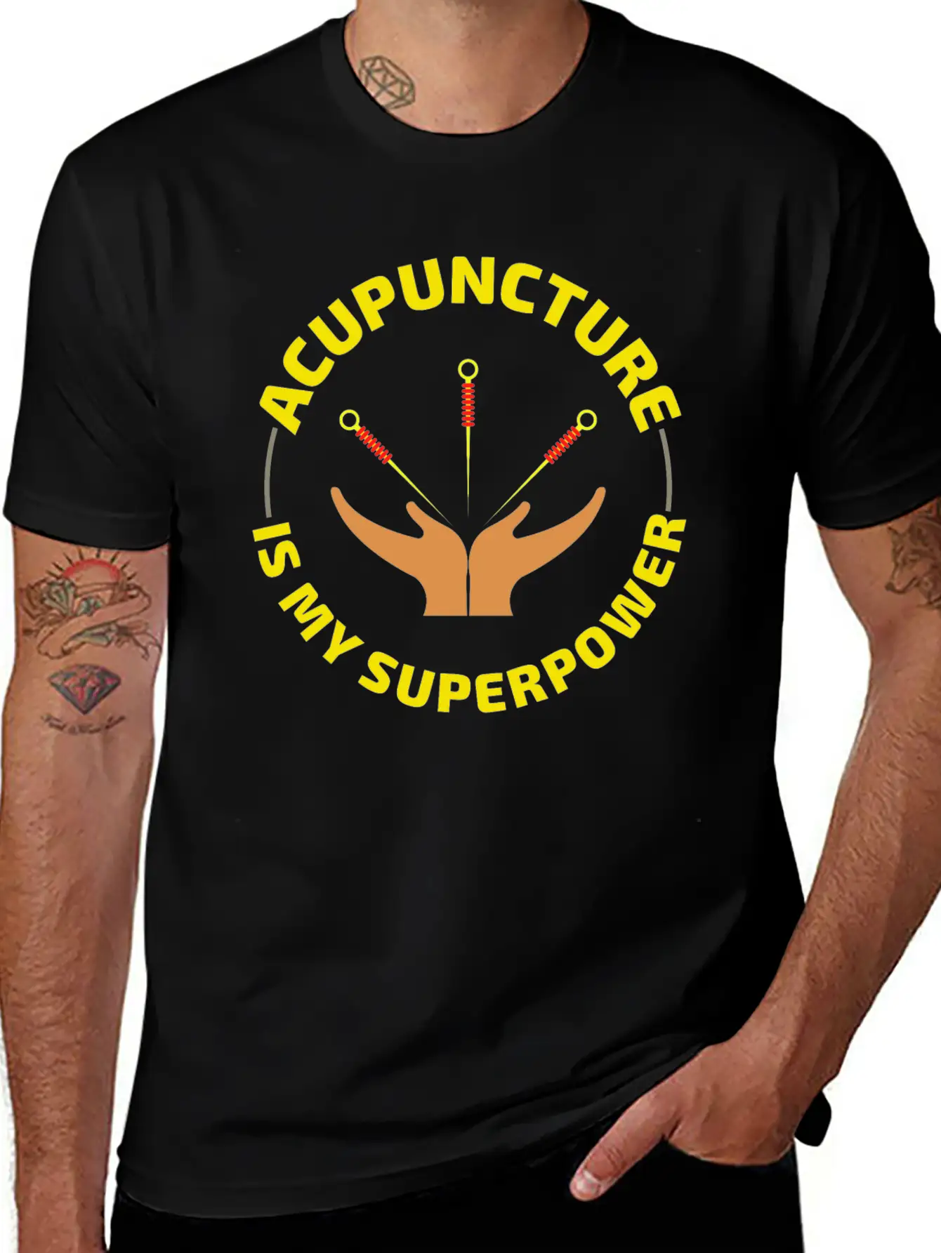 Acupuncture Acupuncturist Chinese Medicine Funny Comfortable Minimalist Graphic Tee – Summer Style Essential