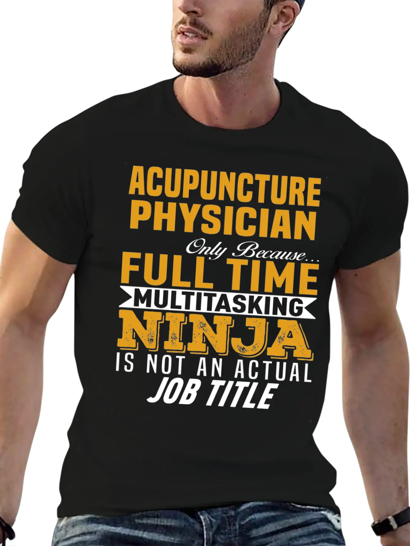 Acupuncture Physician Unisex Casual T-Shirt – Clean Design For Daily Comfort