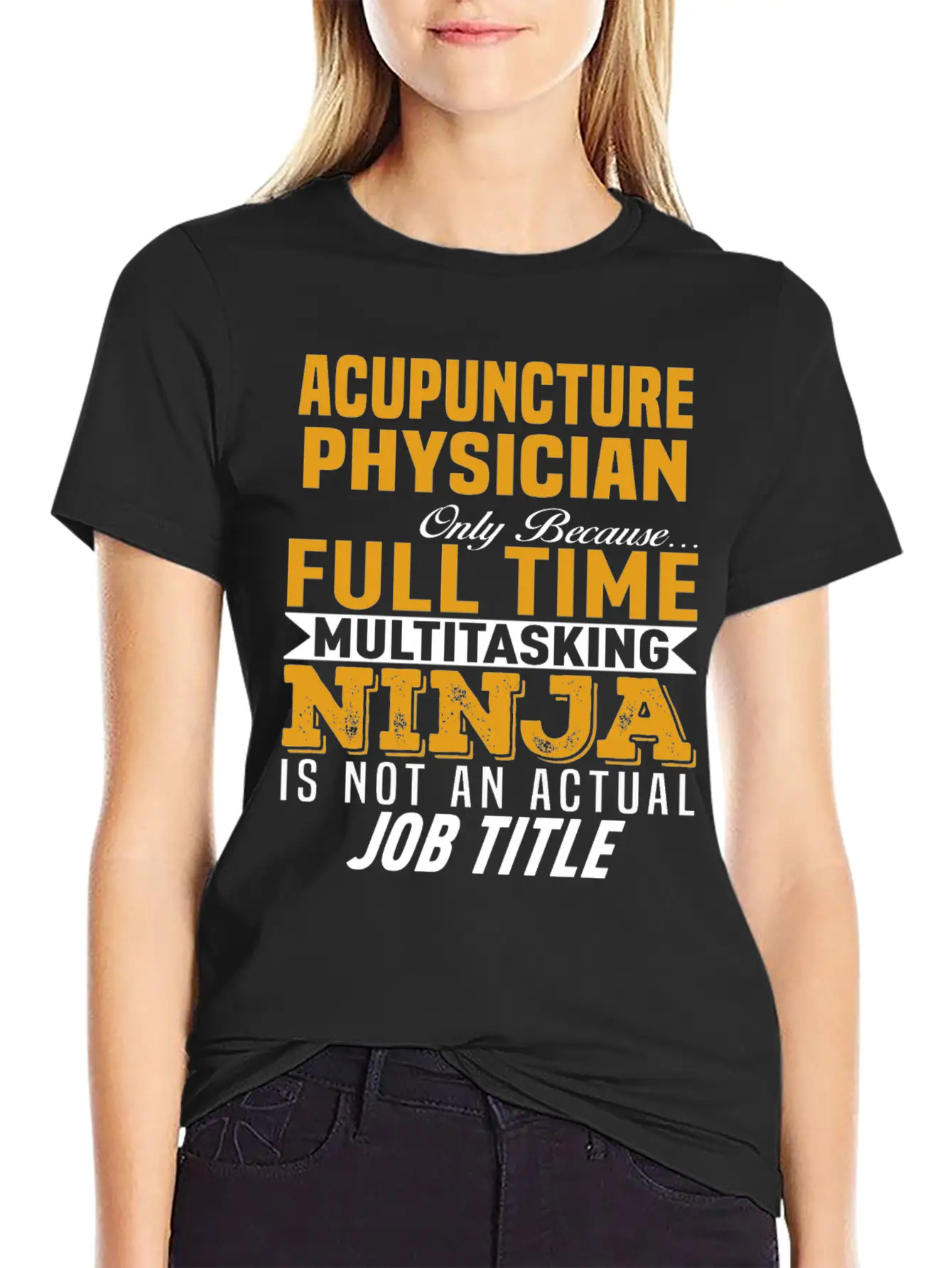 Acupuncture Physician Unisex Casual T-Shirt – Clean Design For Daily Comfort