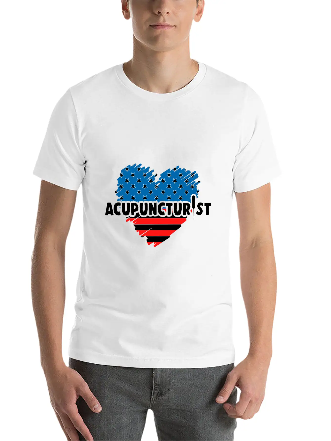 Acupuncture Plan Funny Acupuncturist Graphic Comfortable Minimalist Graphic Tee – Summer Style Essential