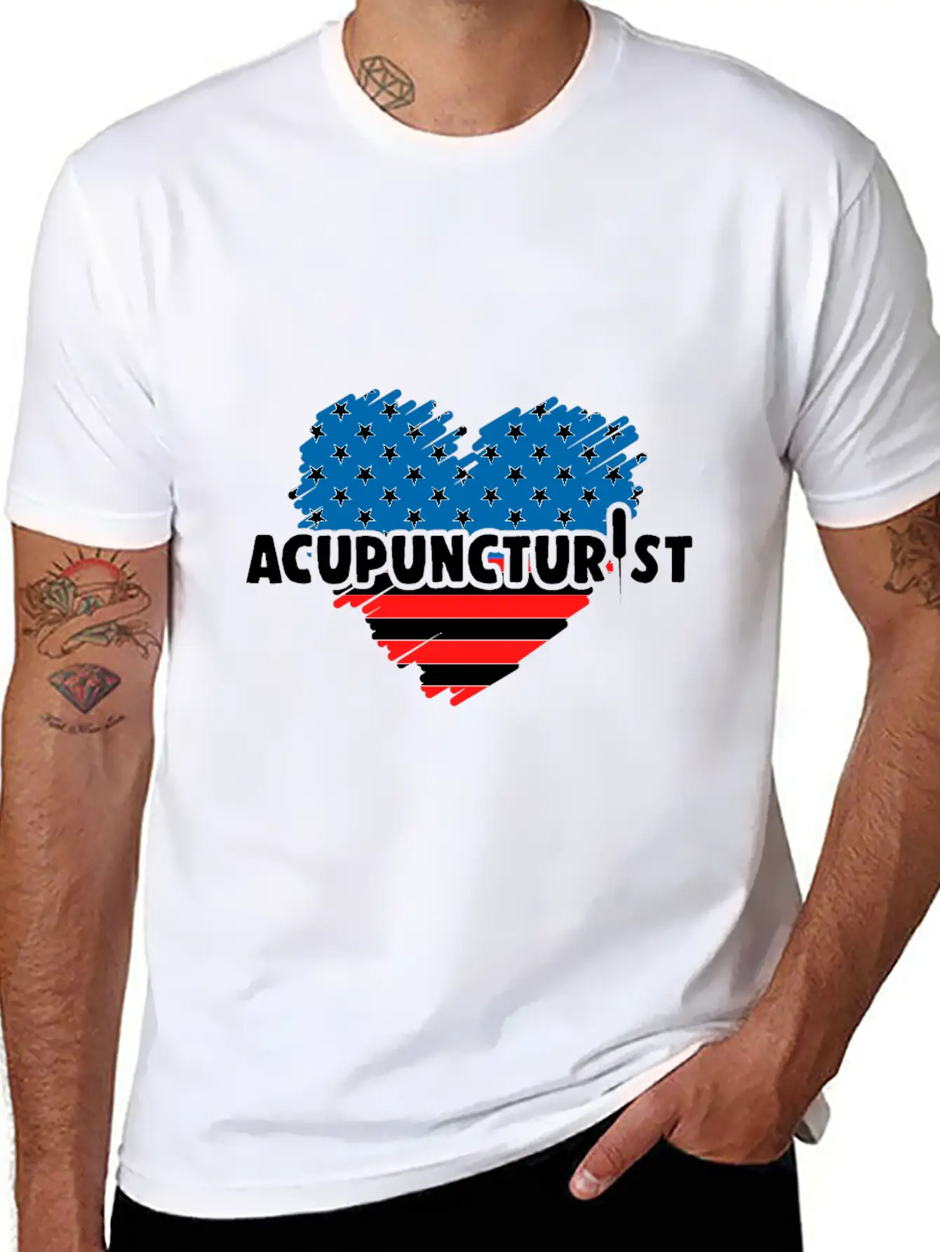 Acupuncture Plan Funny Acupuncturist Graphic Comfortable Minimalist Graphic Tee – Summer Style Essential