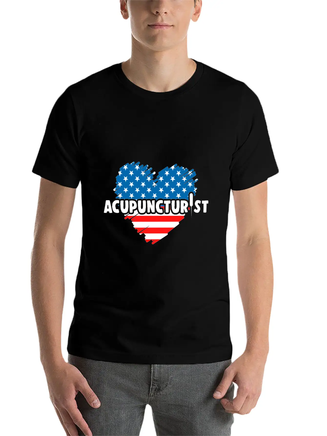 Acupuncture Plan Funny Acupuncturist Graphic Comfortable Minimalist Graphic Tee – Summer Style Essential