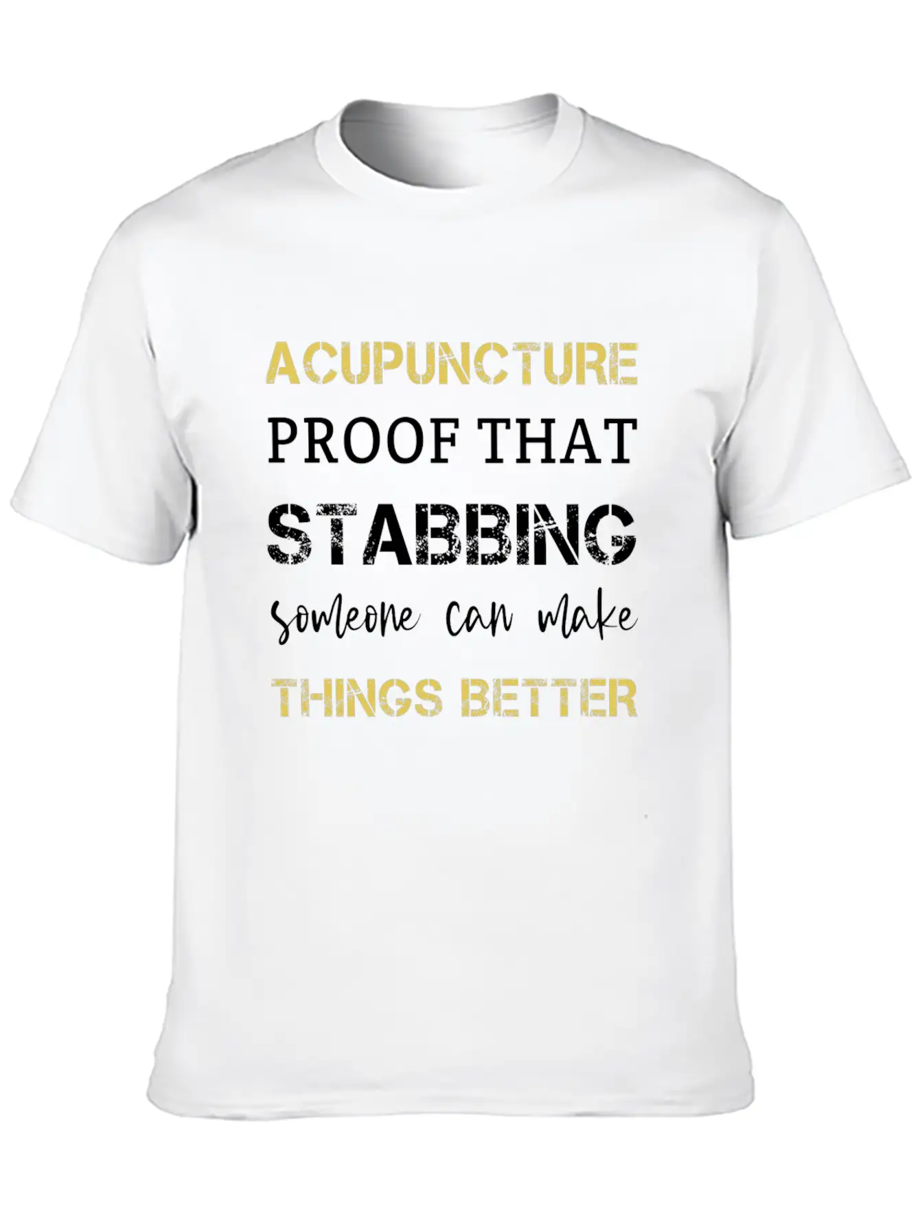 Acupuncturist Lightweight Cotton T-Shirt – Daily Comfort Graphic Shirt