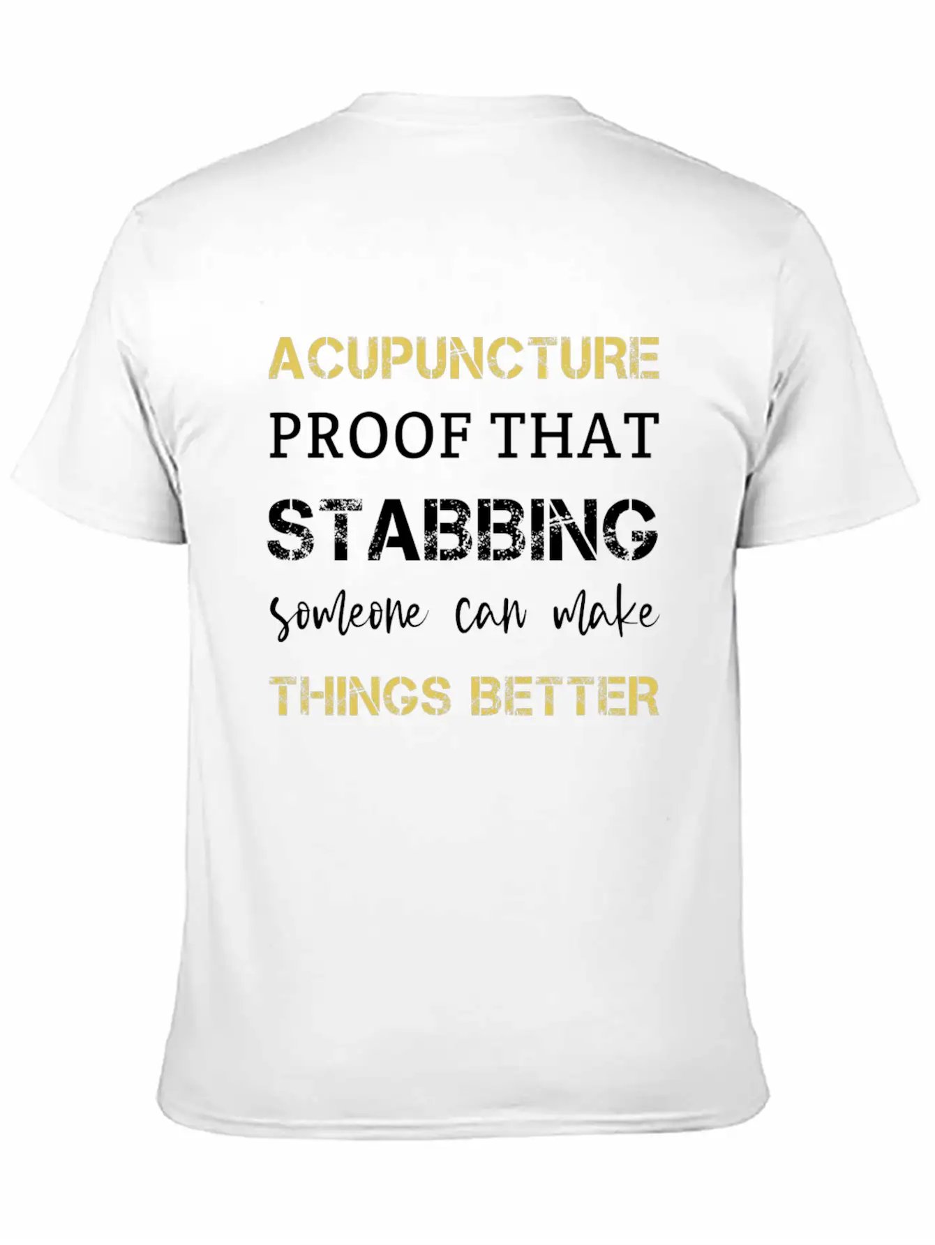 Acupuncturist Lightweight Cotton T-Shirt – Daily Comfort Graphic Shirt