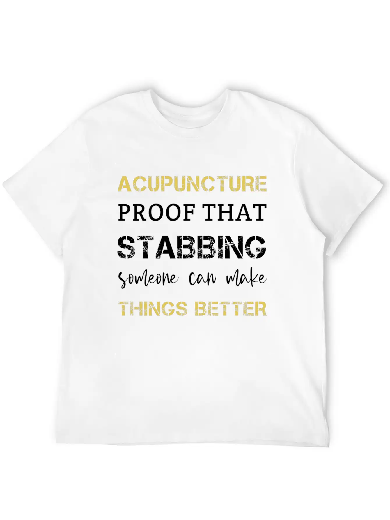Acupuncturist Lightweight Cotton T-Shirt – Daily Comfort Graphic Shirt