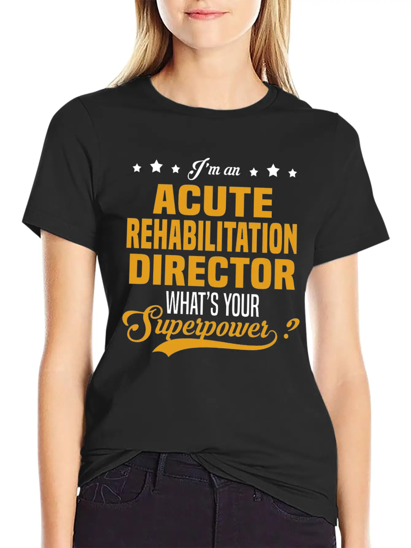 Acute Rehabilitation Director Classic Fit Graphic Tee For Daily Comfort – Unisex Cotton Shirt