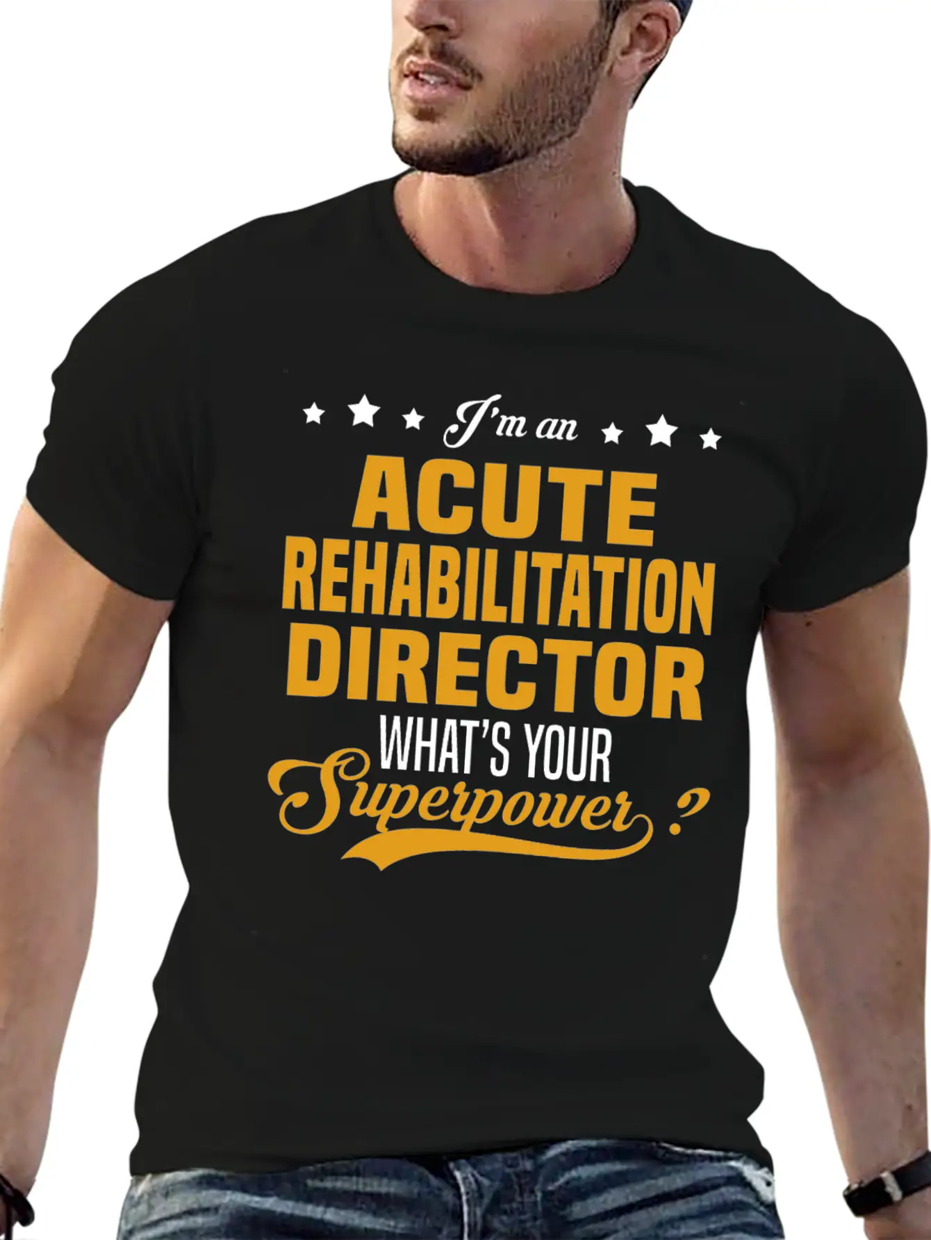 Acute Rehabilitation Director Classic Fit Graphic Tee For Daily Comfort – Unisex Cotton Shirt