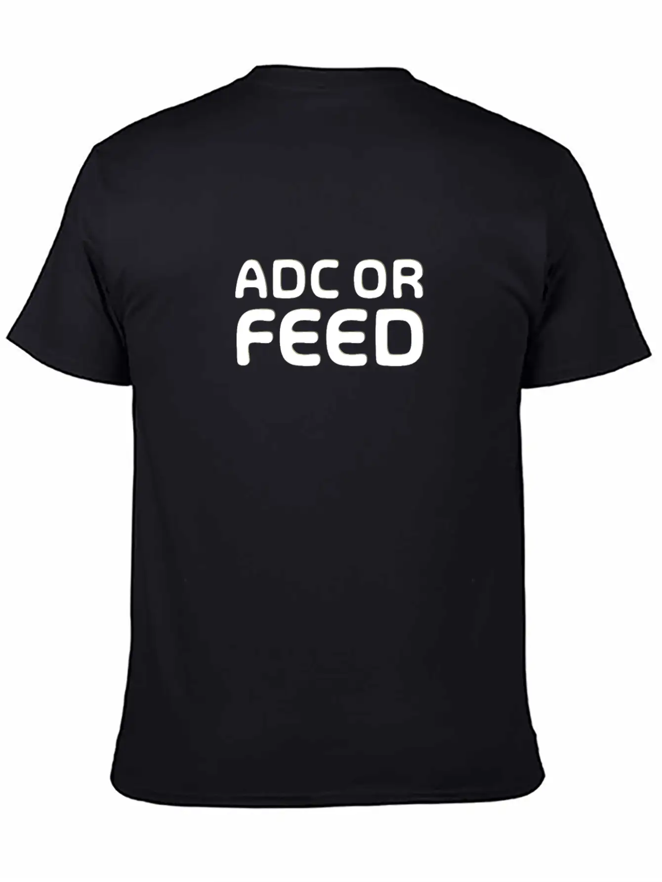 ADC Or Feed - Merch Of Legends Lightweight Cotton T-Shirt – Daily Comfort Graphic Shirt