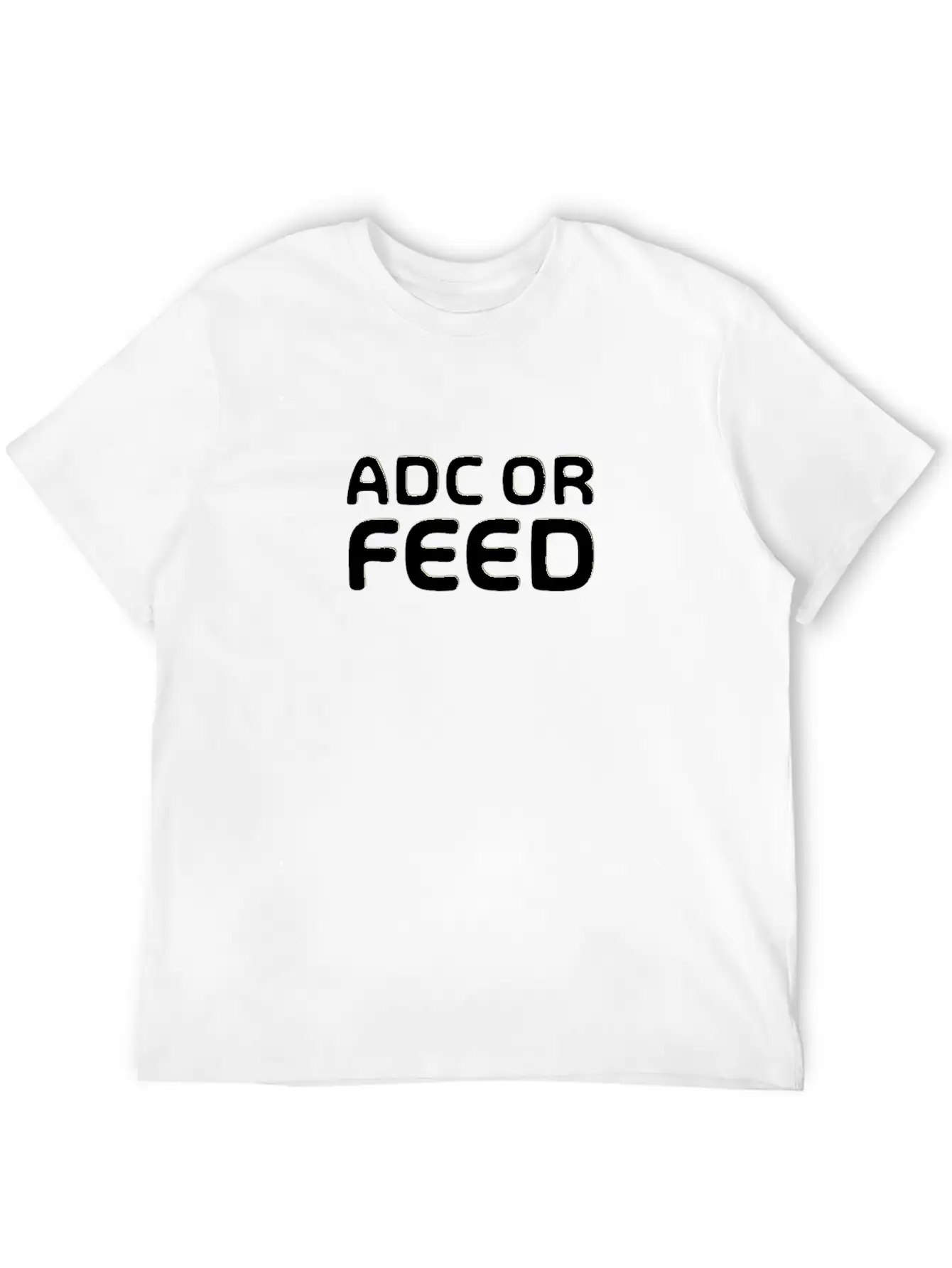 ADC Or Feed - Merch Of Legends Lightweight Cotton T-Shirt – Daily Comfort Graphic Shirt