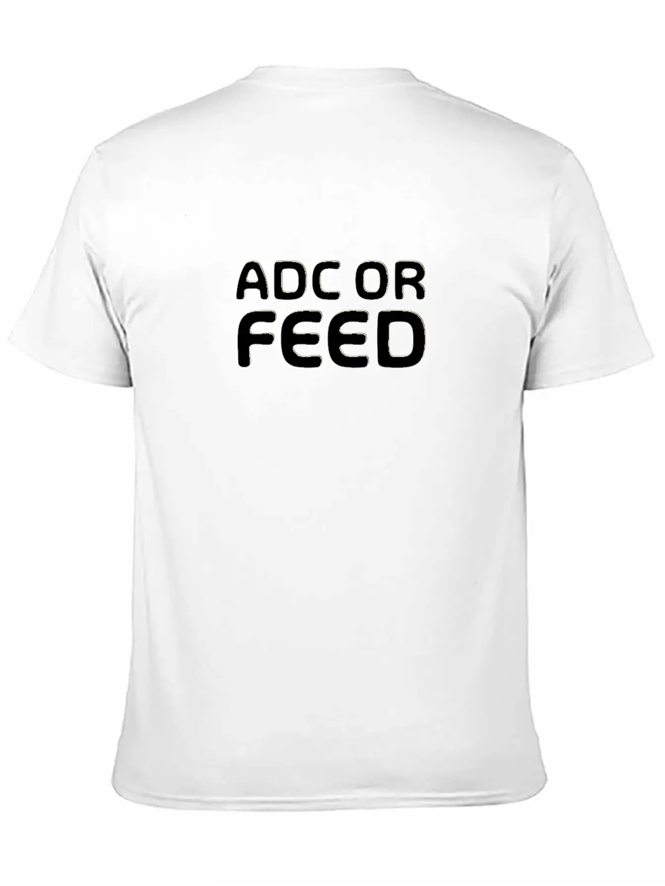ADC Or Feed - Merch Of Legends Lightweight Cotton T-Shirt – Daily Comfort Graphic Shirt