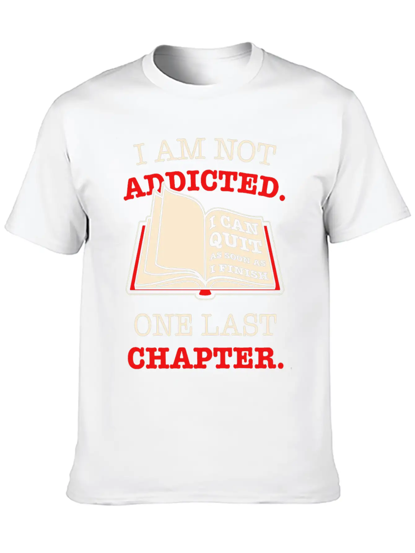 Addicted To Reading Soft Cotton Short Sleeve Tee – Unisex Wardrobe Staple