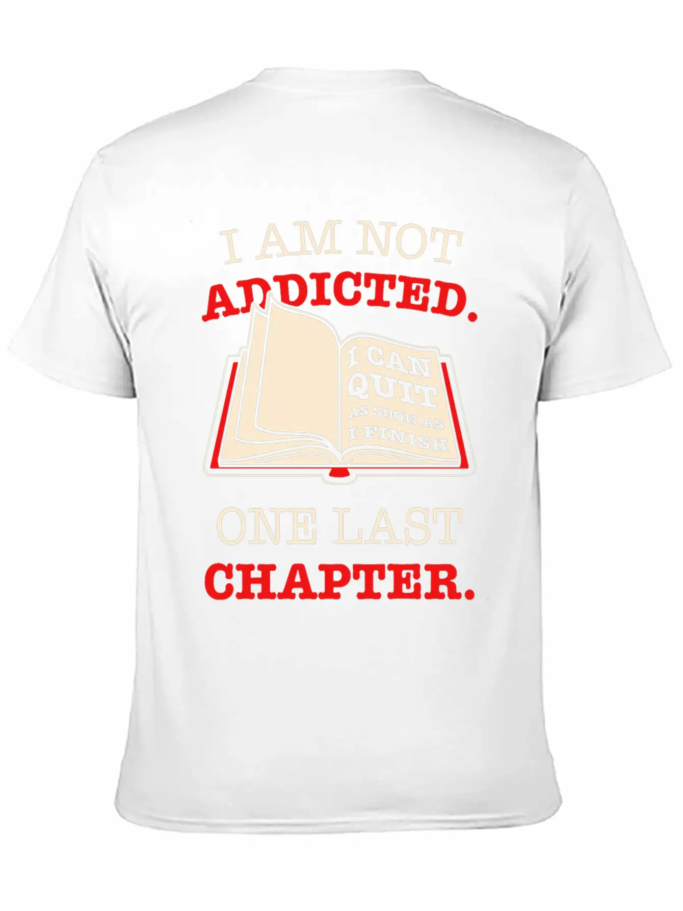 Addicted To Reading Soft Cotton Short Sleeve Tee – Unisex Wardrobe Staple
