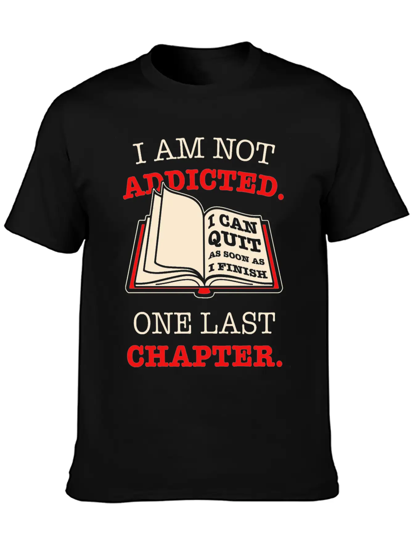 Addicted To Reading Soft Cotton Short Sleeve Tee – Unisex Wardrobe Staple