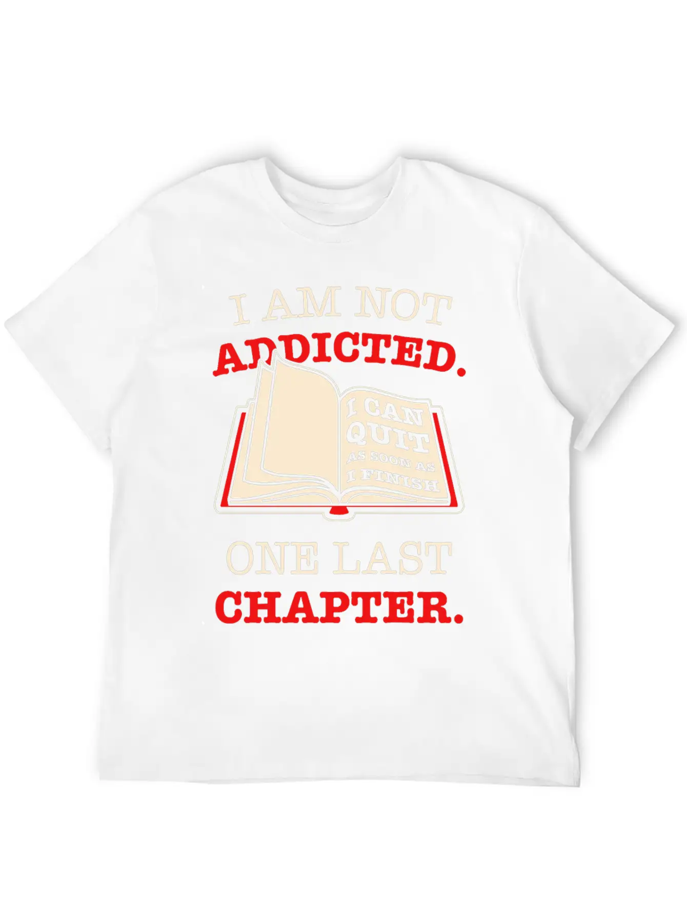 Addicted To Reading Soft Cotton Short Sleeve Tee – Unisex Wardrobe Staple