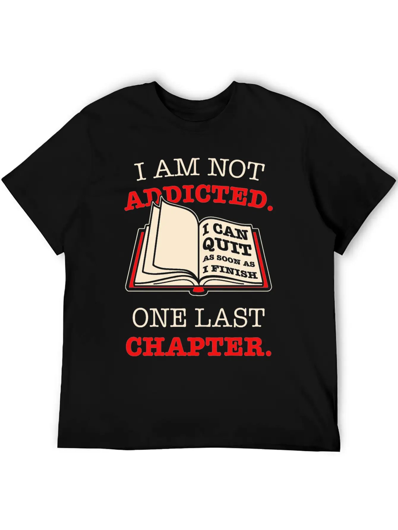 Addicted To Reading Soft Cotton Short Sleeve Tee – Unisex Wardrobe Staple