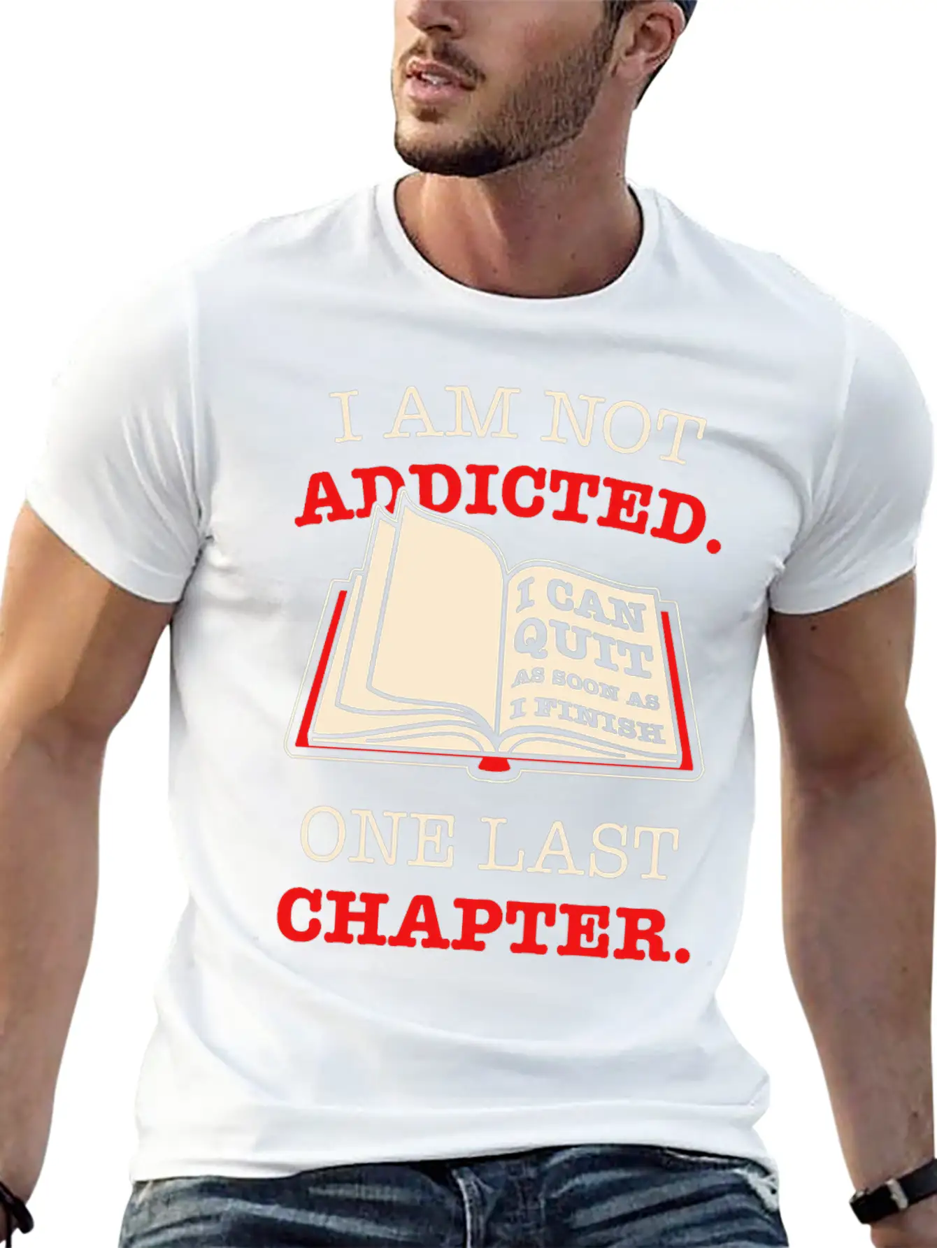 Addicted To Reading Soft Cotton Short Sleeve Tee – Unisex Wardrobe Staple