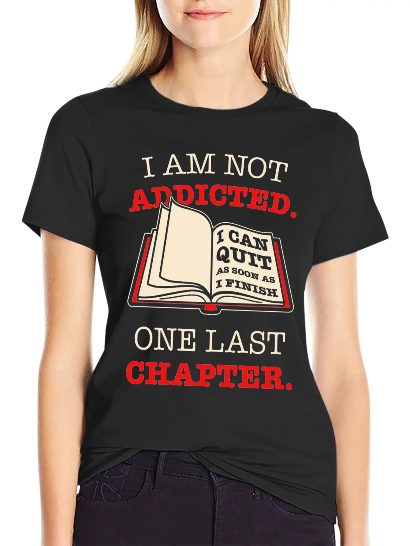 Addicted To Reading Soft Cotton Short Sleeve Tee – Unisex Wardrobe Staple
