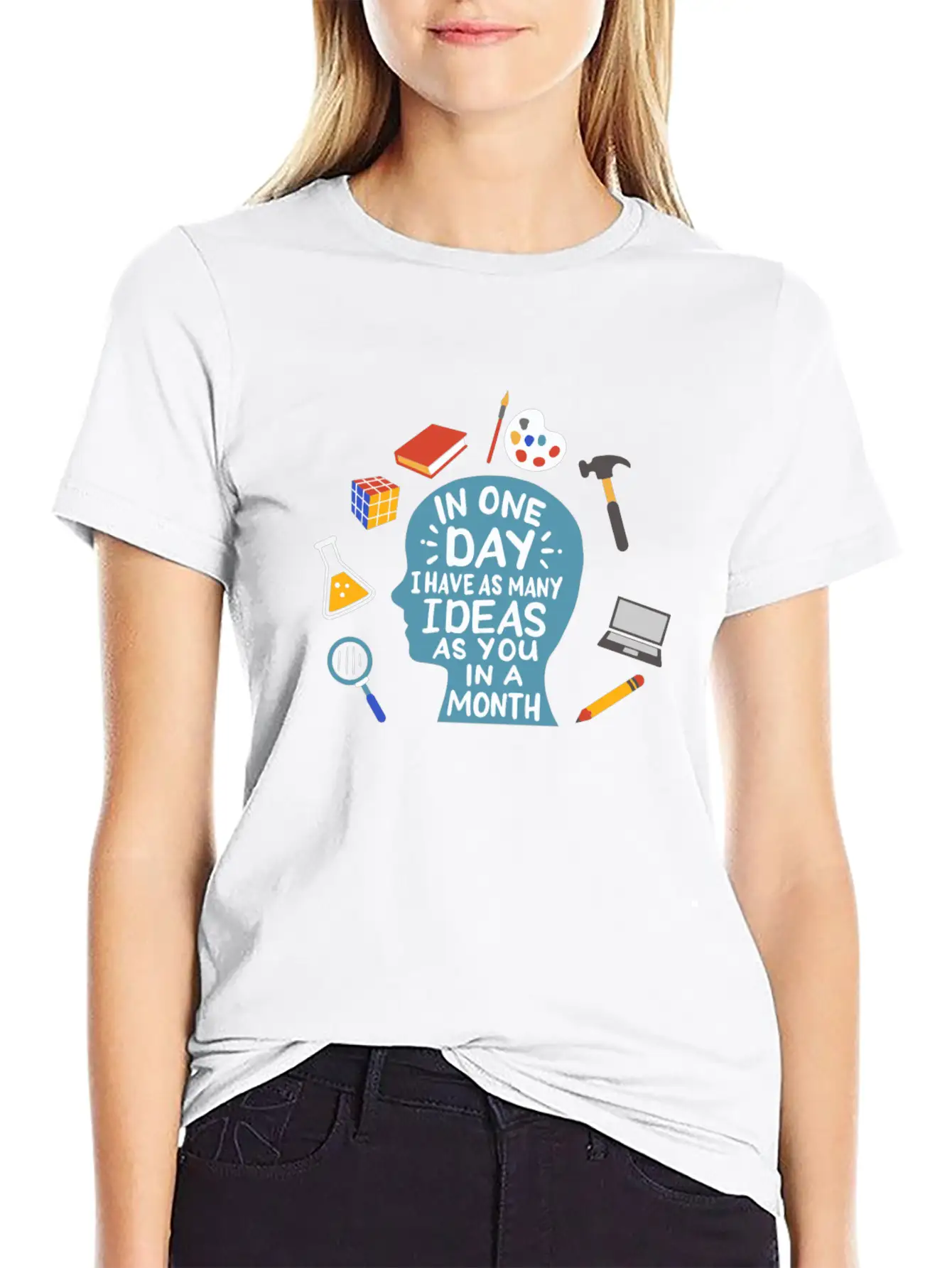 ADHD Awareness Unisex Casual T-Shirt – Clean Design For Daily Comfort