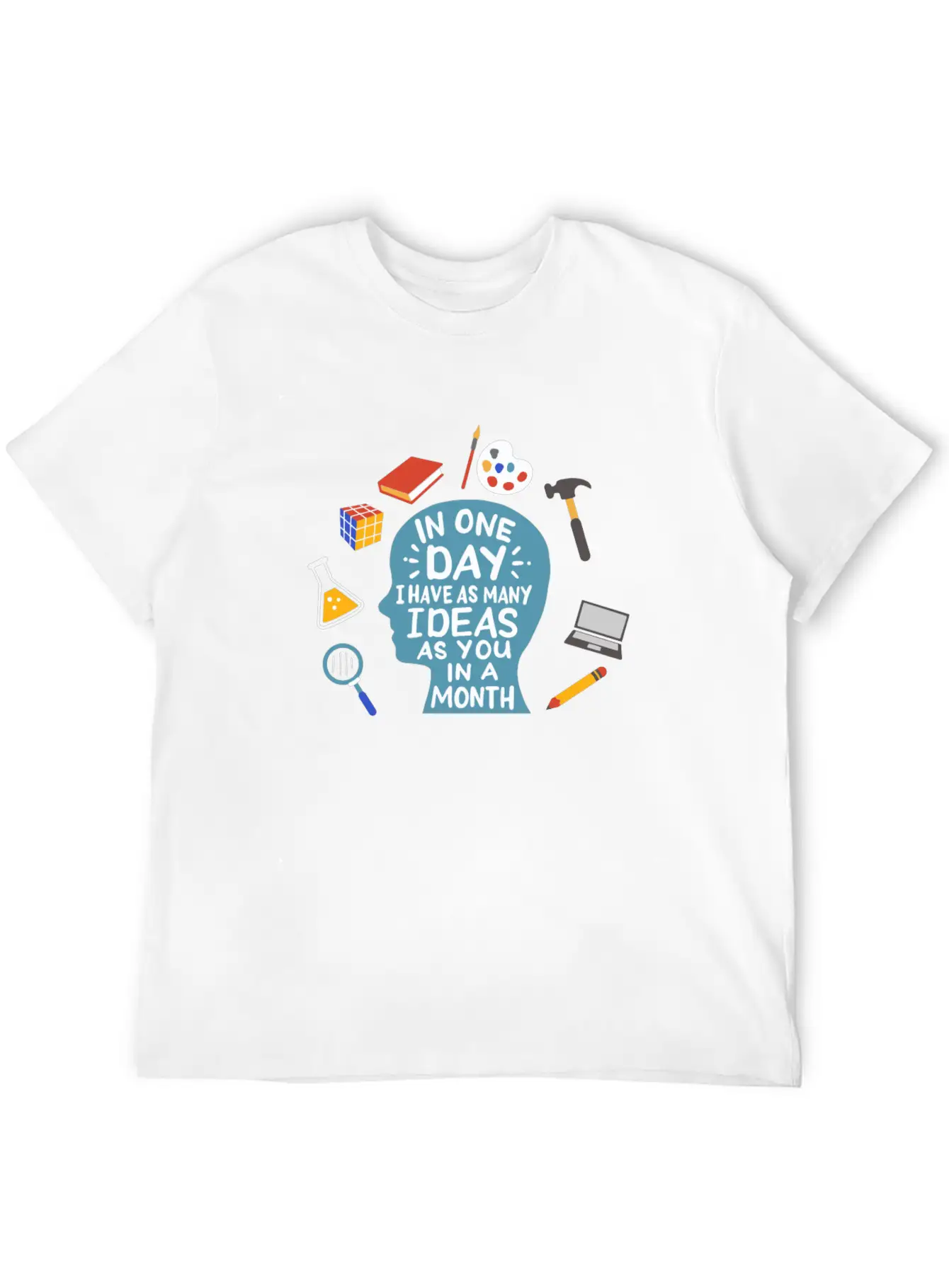 ADHD Awareness Unisex Casual T-Shirt – Clean Design For Daily Comfort