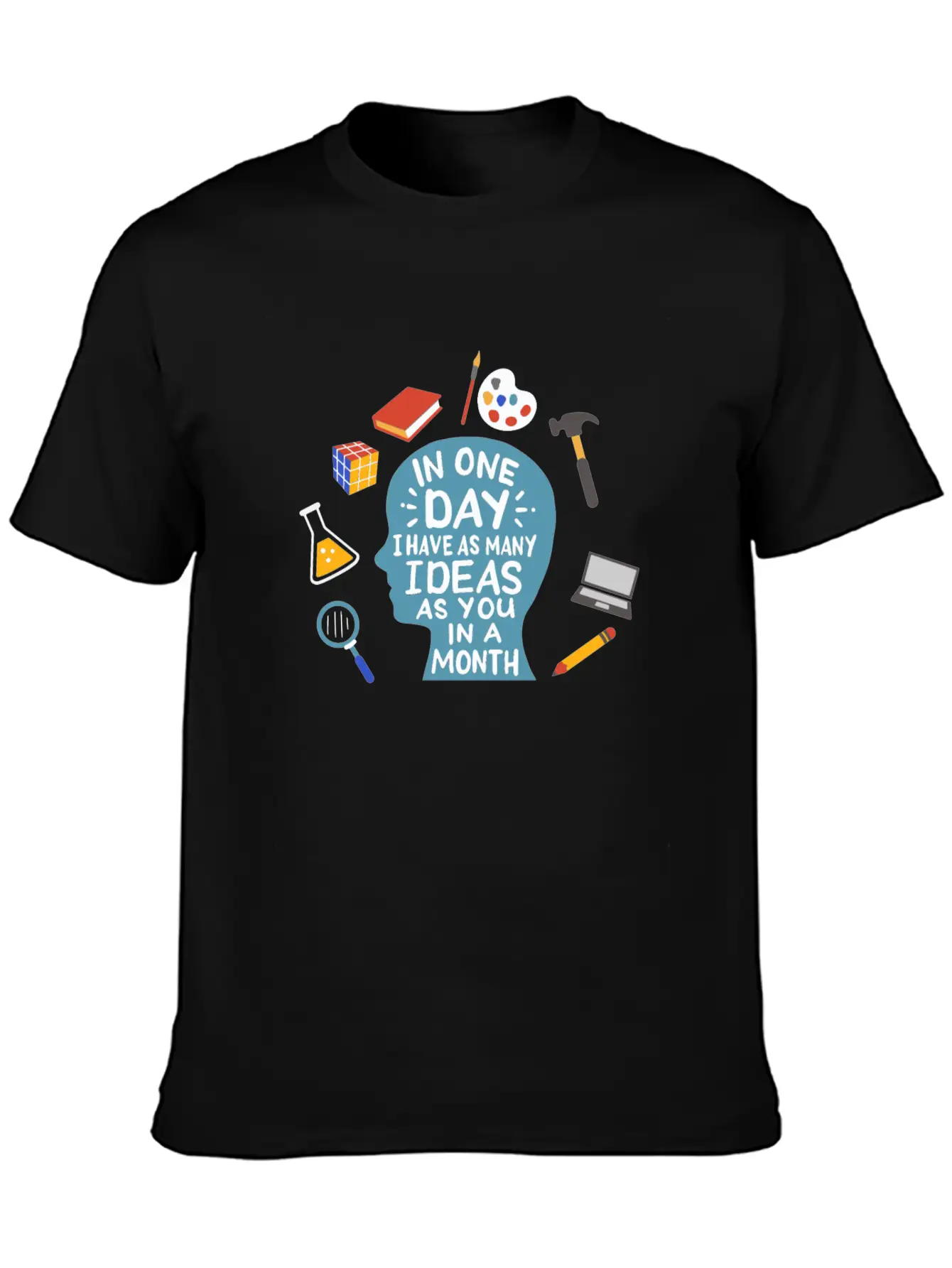 ADHD Awareness Unisex Casual T-Shirt – Clean Design For Daily Comfort