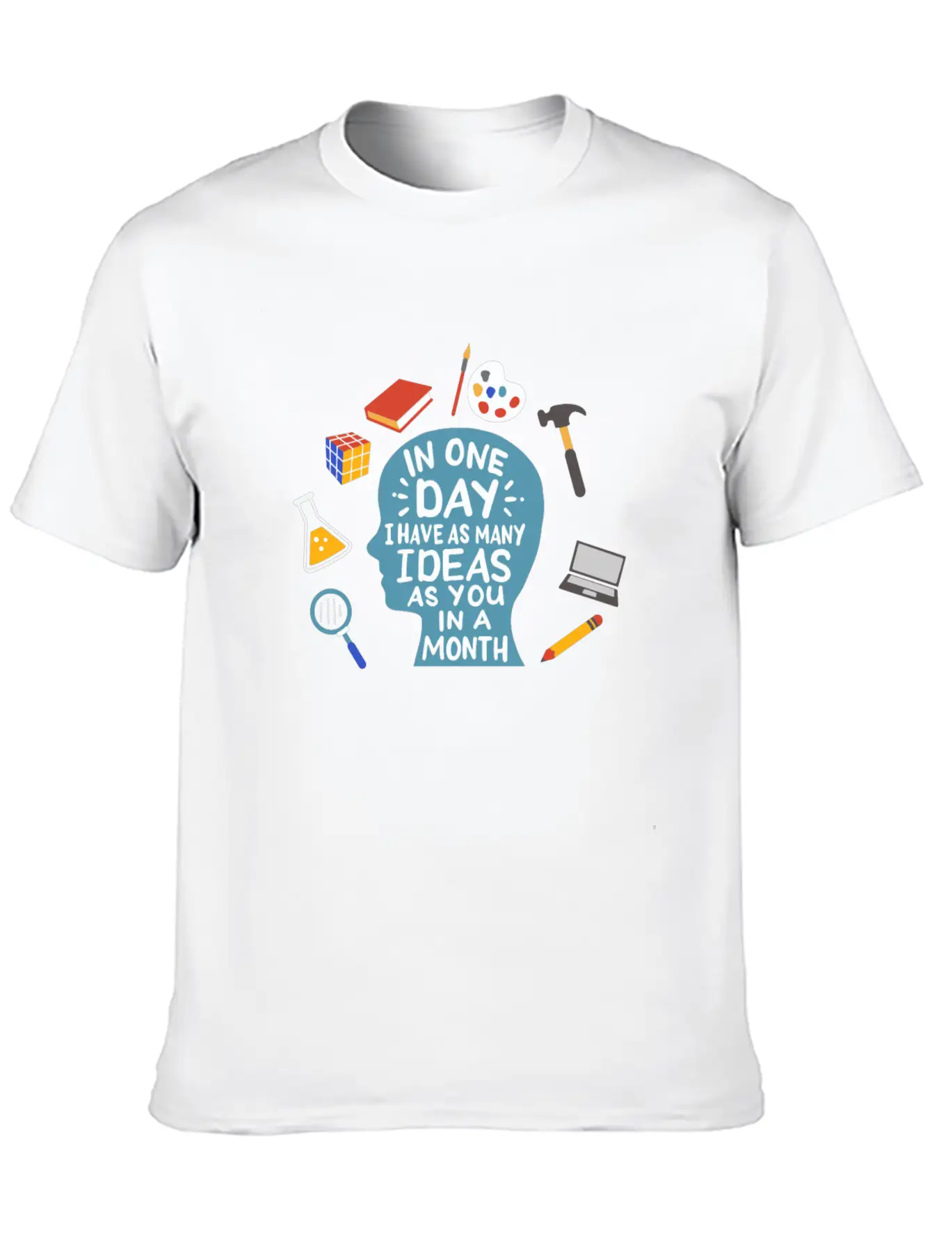 ADHD Awareness Unisex Casual T-Shirt – Clean Design For Daily Comfort