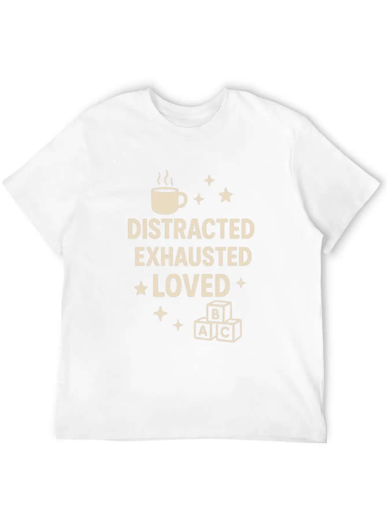 ADHD Mom Life Chaos Organizer Neurospicy Brain Unisex Casual T-Shirt – Clean Design For Daily Comfort
