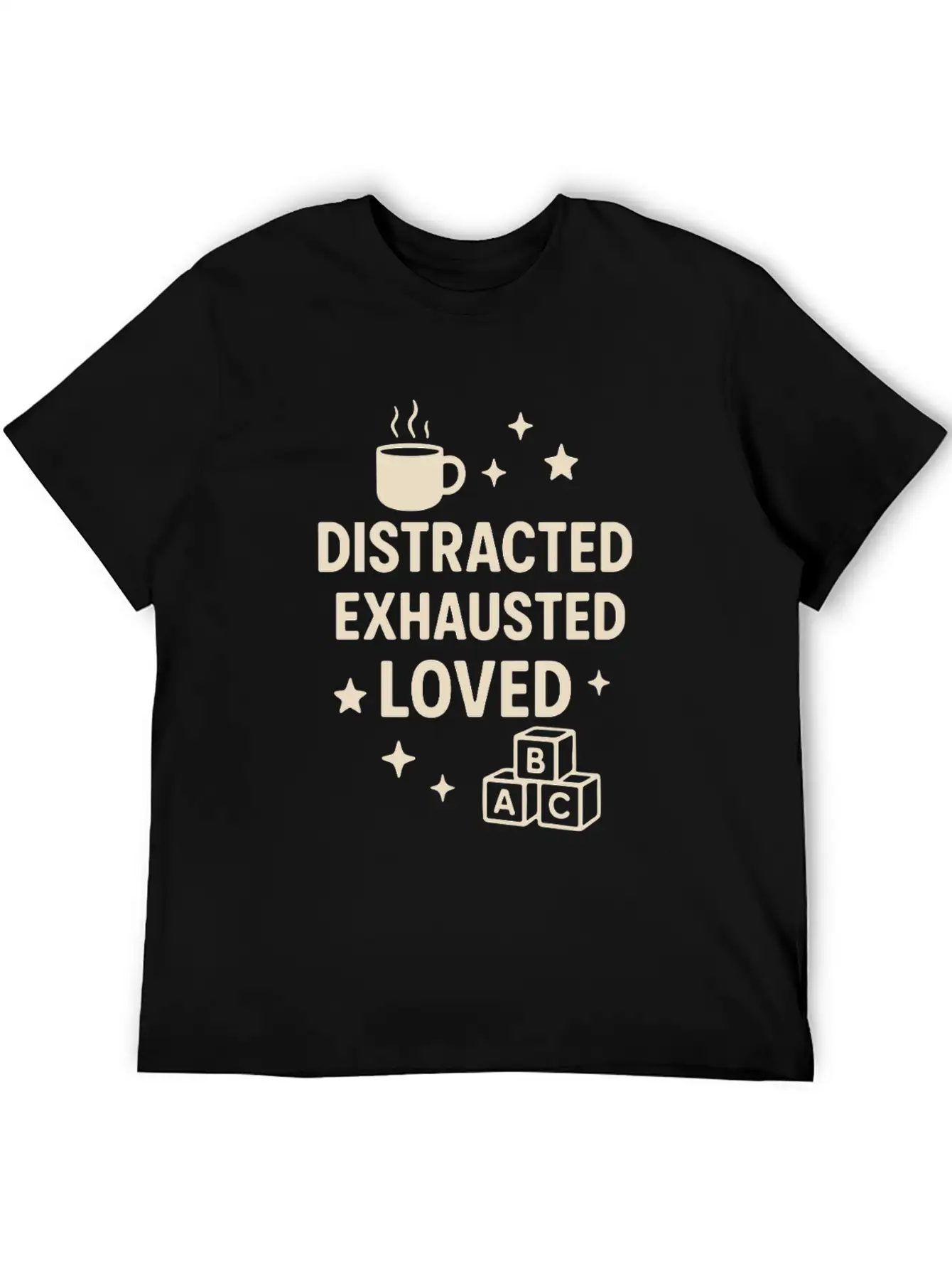 ADHD Mom Life Chaos Organizer Neurospicy Brain Unisex Casual T-Shirt – Clean Design For Daily Comfort