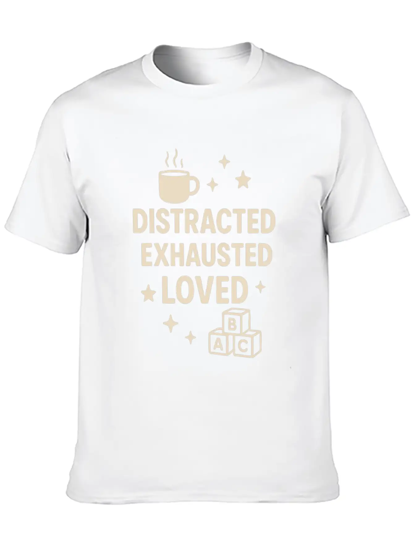 ADHD Mom Life Chaos Organizer Neurospicy Brain Unisex Casual T-Shirt – Clean Design For Daily Comfort