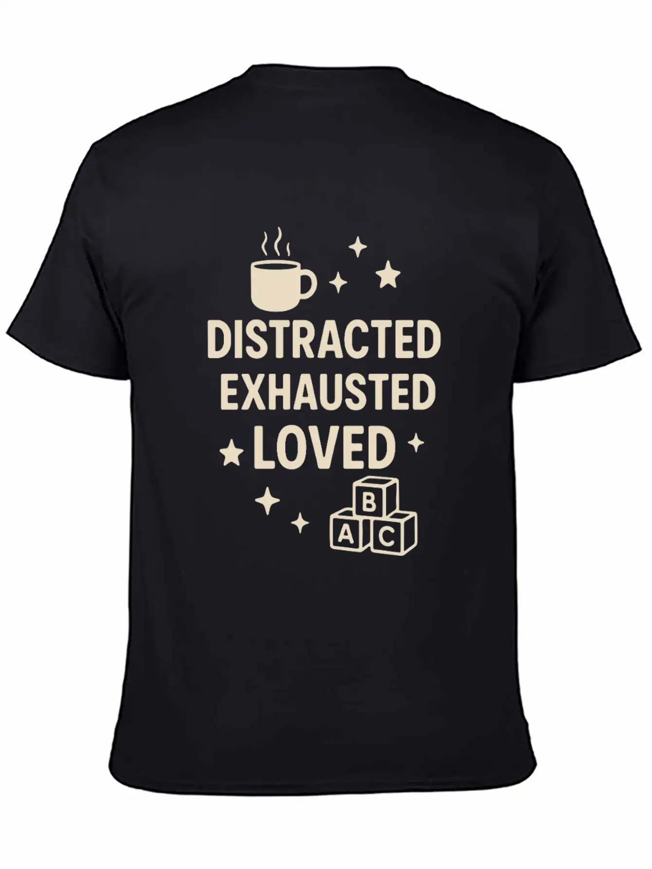 ADHD Mom Life Chaos Organizer Neurospicy Brain Unisex Casual T-Shirt – Clean Design For Daily Comfort